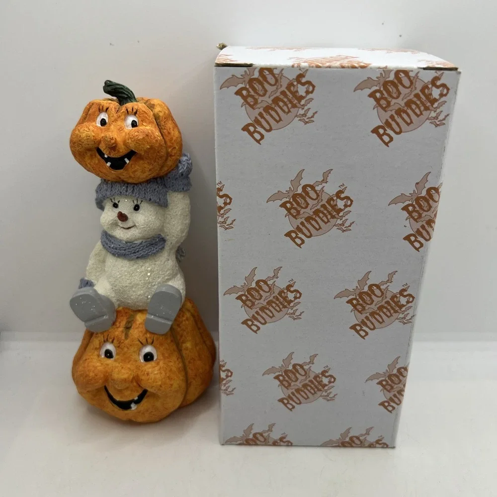 Pumpkin S'mor Snow Buddies Boo Buddies Encore 1999 Halloween Collection Figurine